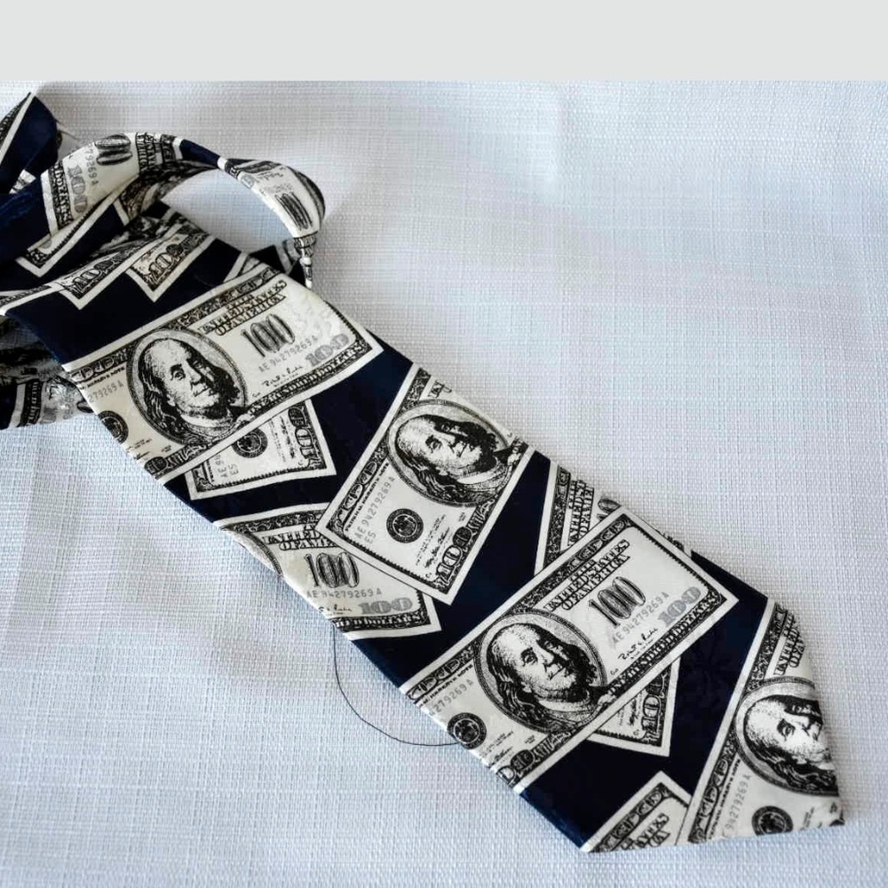 Vintage Everyday (Money design) Men's Tie